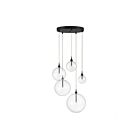 Suspendu Savoy House Meridian M10099Orb 5 Lumières 10W Bronze Frotté À L'Huile