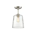 Plafonnier Semi Encastré Savoy House Meridian M60010Bn 1 Lumière 60W Nickel Brossé