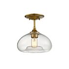 Plafonnier Semi Encastré Savoy House Meridian M60017Nb 1 Lumière 60W Laiton Naturel