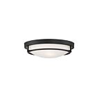 Plafonnier Semi Encastré Savoy House Meridian M60019Mbk 2 Lumières 120W Noir Mat