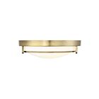 Plafonnier Savoy House Meridian M60019Nb 2 Lumières 120W Laiton Naturel