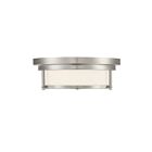 Plafonnier Savoy House Meridian M60062Bn 2 Lumières 120W Nickel Brossé