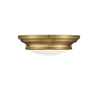 Plafonnier Savoy House Meridian M60063Nb 2 Lumières 120W Laiton Naturel