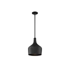 Suspendu Savoy House Meridian M70020Mbk 1 Lumière 60W Noir Mat