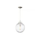 Mini Suspendu Savoy House Meridian M70068Bn 1 Lumière 60W Nickel Brossé