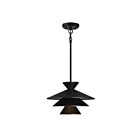 Suspendu Savoy House Meridian M70096Mbk 1 Lumière 60W Noir Mat