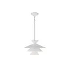 Suspendu Savoy House Meridian M70096Wh 1 Lumière 60W Blanc