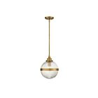 Mini Suspendu Savoy House Meridian M70100Nb 1 Lumière 60W Laiton Naturel