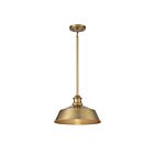 Suspendu Savoy House Meridian M7021Nb 1 Lumière 60W Laiton Naturel