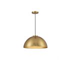 Suspendu Savoy House Meridian M7024Nb 1 Lumière 60W Laiton Naturel