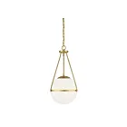 Suspendu Savoy House Meridian M7025Nb 1 Lumière 60W Laiton Naturel
