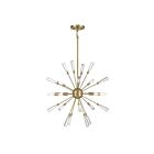 Suspendu Savoy House Meridian M7028Nb 5 Lumières 300W Laiton Naturel