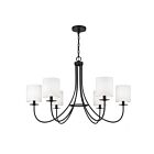 Lustre Savoy House M100117MBK 6 Lumières 360W Noir mat