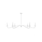 Lustre Savoy House M100119BQW 6 Lumières 360W Blanc bisque