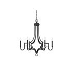 Lustre Savoy House M10083MBK 6 Lumières 360W Noir mat
