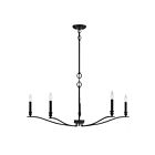 Lustre Savoy House M10086MBK 5 Lumières 300W Noir mat
