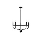Lustre Savoy House M10087MBK 5 Lumières 300W Noir mat
