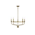 Lustre Savoy House M10087NB 5 Lumières 300W Laiton naturel