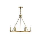 Lustre Savoy House M10093NB 6 Lumières 360W Laiton naturel