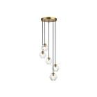 Lustre Savoy House M10098NB 9 Lumières 540W Laiton naturel