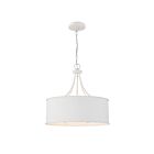 Savoy House Meridian M7040BQW 4-Lumières 240W Biscuit Blanc Suspendu