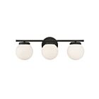 Luminaire de vanité Savoy House Meridian M80023MBK  3 Lumières 180W Noir mat