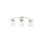 Luminaire de vanité Savoy House Meridian M80032BN  3 Lumières 180W Nickel brossé