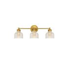 Luminaire de vanité Savoy House Meridian M80035NB  3 Lumières 180W Laiton naturel