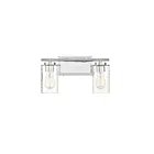 Luminaire de vanité Savoy House Meridian M80037CH  2 Lumières 120W Noir mat