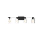 Luminaire de vanité Savoy House Meridian M80039MBK  4 Lumières 240W Noir mat