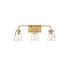 Luminaire de vanité Savoy House Meridian M80044NB  3 Lumières 180W Laiton naturel