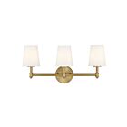 Luminaire de vanité Savoy House Meridian M80051NB  3 Lumières 180W Laiton naturel