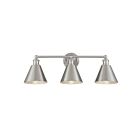 Luminaire de vanité Savoy House Meridian M80064BN  3 Lumières 180W Nickel brossé