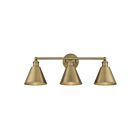 Luminaire de vanité Savoy House Meridian M80064NB  3 Lumières 180W Laiton naturel