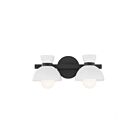 Luminaire de vanité Savoy House Meridian M80074MBK  2 Lumières 120W Noir mat