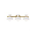 Luminaire de vanité Savoy House Meridian M80075NB  3 Lumières 180W Laiton naturel