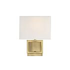 Applique Murale Savoy House Meridian  M90009Nb 1 Lumière Laiton Naturel