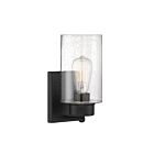 Applique Murale Savoy House Meridian  M90013Mbk 1 Lumière Noir Mat