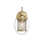 Applique Murale Savoy House Meridian  M90015Nb 1 Lumière Laiton Naturel