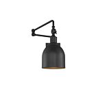 Applique Murale Savoy House Meridian  M90019Mbk 1 Lumière Noir Mat