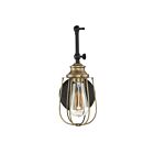 Applique Murale Savoy House Meridian  M90022Orbnb 1 Lumière Bronze Frotté À L'Huile Avec Laiton Naturel