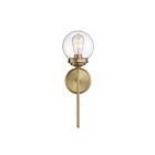 Applique Murale Savoy House Meridian  M90025Nb 1 Lumière Laiton Naturel