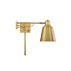 Applique Murale Savoy House Meridian  M90047Nb 1 Lumière Laiton Naturel