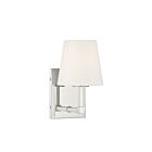 Applique Murale Savoy House Meridian  M90071Pn 1 Lumière Nickel Poli