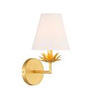 Applique Murale Savoy House Meridian  M90078Tg 1 Lumière Or Véritable