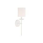 Applique Murale Savoy House Meridian  M90079Wh 1 Lumière Noir Mat