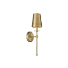 Applique Murale Savoy House Meridian  M90084Nb 1 Lumière Laiton Naturel