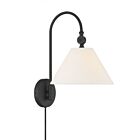 Applique Murale Savoy House Meridian  M90085Mbk 1 Lumière Noir Mat