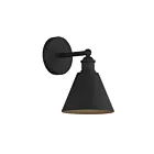 Applique Murale Savoy House Meridian  M90087Mbk 1 Lumière Noir Mat