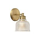 Applique Murale Savoy House Meridian  M90093Nb 1 Lumière Laiton Naturel